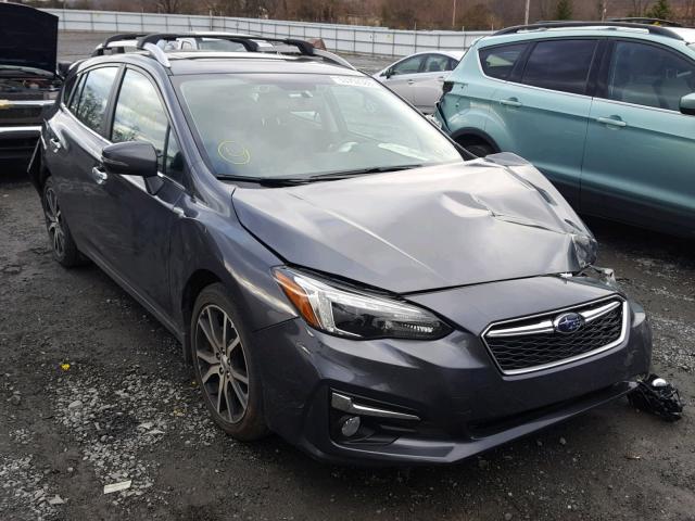 4S3GTAT64J3748343 - 2018 SUBARU IMPREZA LI CHARCOAL photo 1