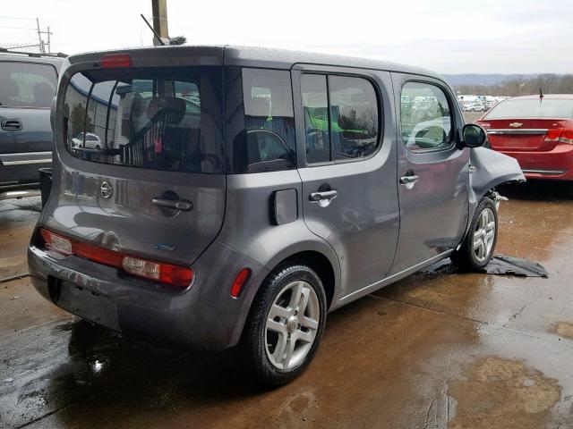 JN8AZ2KR3DT301906 - 2013 NISSAN CUBE S GRAY photo 4