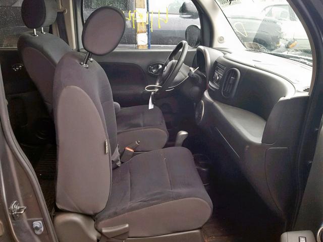 JN8AZ2KR3DT301906 - 2013 NISSAN CUBE S GRAY photo 5