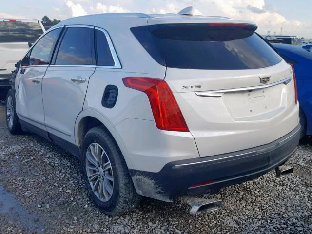 1GYKNBRS1HZ101219 - 2017 CADILLAC XT5 LUXURY WHITE photo 3