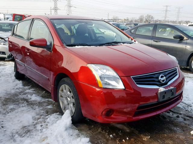 3N1AB6AP1CL663195 - 2012 NISSAN SENTRA 2.0 RED photo 1