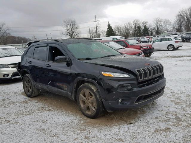 1C4PJMCS5GW299427 - 2016 JEEP CHEROKEE L BLACK photo 1