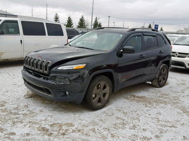 1C4PJMCS5GW299427 - 2016 JEEP CHEROKEE L BLACK photo 2