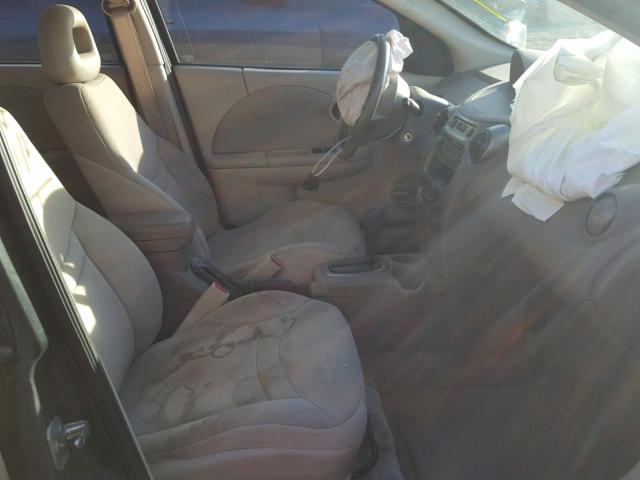 1G8AJ52F04Z212313 - 2004 SATURN ION LEVEL GOLD photo 5