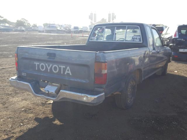 JT4VN93D2N5026510 - 1992 TOYOTA PICKUP 1/2 GRAY photo 4