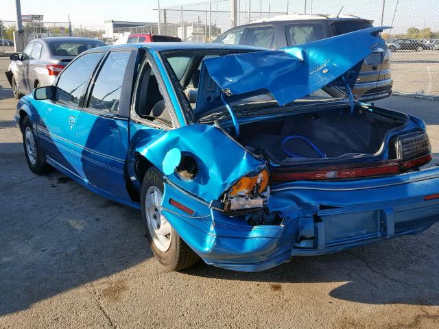 1G2WJ52M9SF234582 - 1995 PONTIAC GRAND PRIX BLUE photo 3