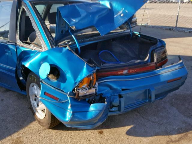 1G2WJ52M9SF234582 - 1995 PONTIAC GRAND PRIX BLUE photo 9