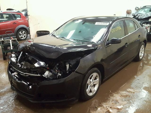 1G11B5SA3DF294877 - 2013 CHEVROLET MALIBU LS 黑色 照片 2