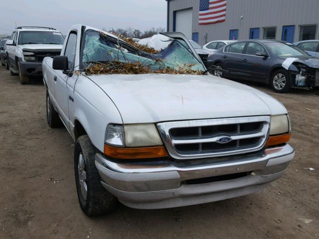 1FTYR10CXXUA91564 - 1999 FORD RANGER WHITE photo 1