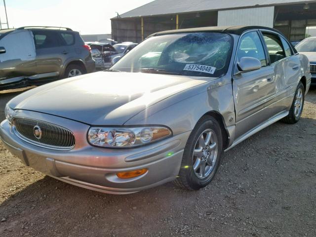 1G4HP54K544140921 - 2004 BUICK LESABRE CU SILVER photo 2