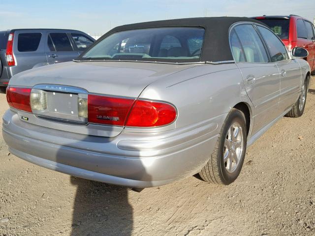 1G4HP54K544140921 - 2004 BUICK LESABRE CU SILVER photo 4