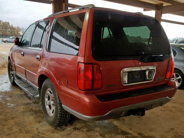5LMEU27R82LJ14204 - 2002 LINCOLN NAVIGATOR 红色 照片 3