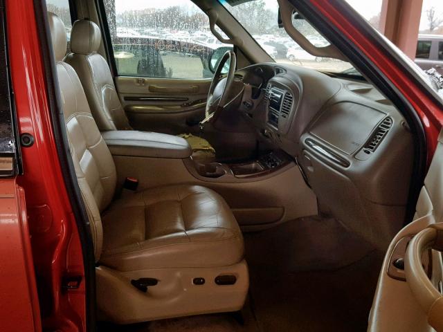 5LMEU27R82LJ14204 - 2002 LINCOLN NAVIGATOR 红色 照片 5