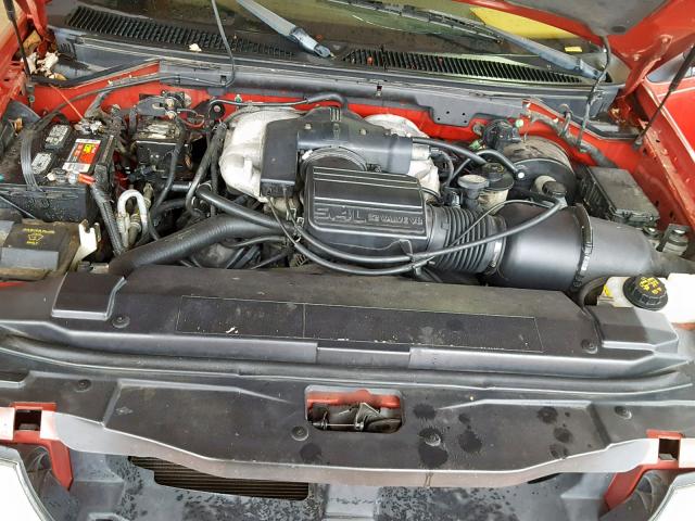 5LMEU27R82LJ14204 - 2002 LINCOLN NAVIGATOR 红色 照片 7