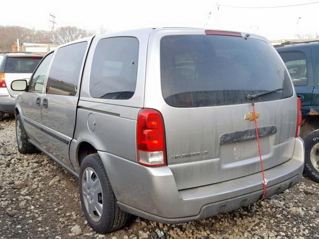 1GNDV23L06D210272 - 2006 CHEVROLET UPLANDER L Gümüş foto 3