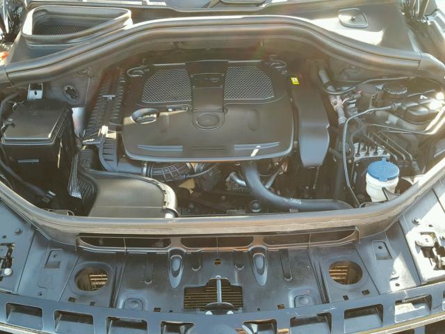 4JGDA5HBXCA016671 - 2012 MERCEDES-BENZ ML 350 4MA GRAY photo 7