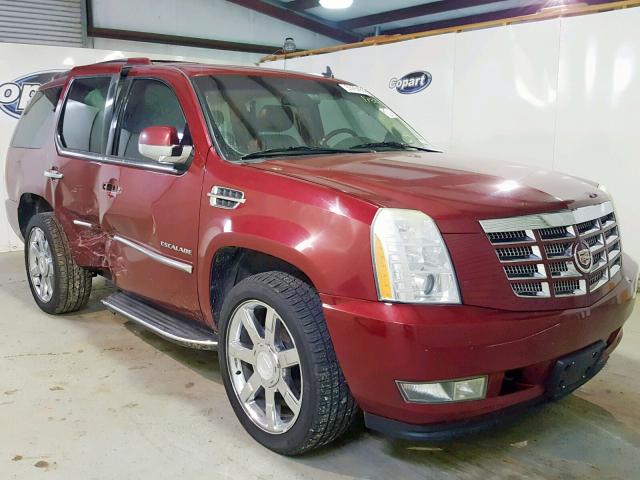 1GYUKAEF9AR111782 - 2010 CADILLAC ESCALADE BURGUNDY photo 1