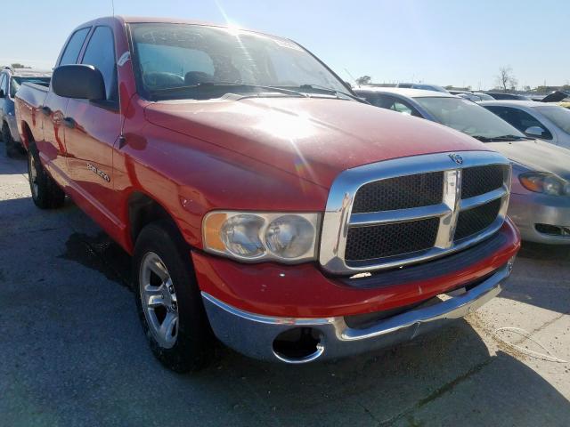 1D7HA18N35S357647 - 2005 DODGE RAM 1500 S RED photo 1