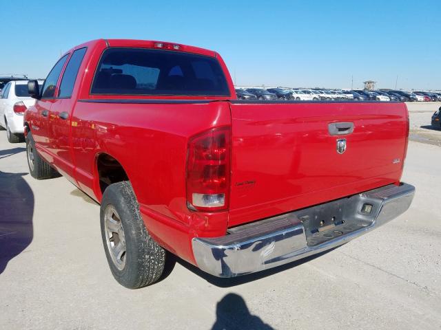 1D7HA18N35S357647 - 2005 DODGE RAM 1500 S RED photo 3