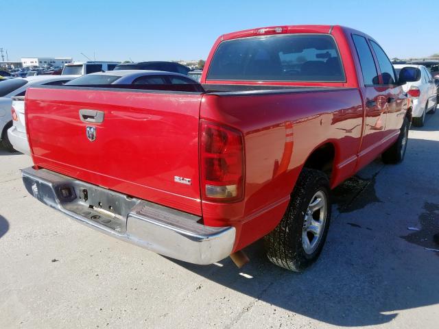 1D7HA18N35S357647 - 2005 DODGE RAM 1500 S RED photo 4