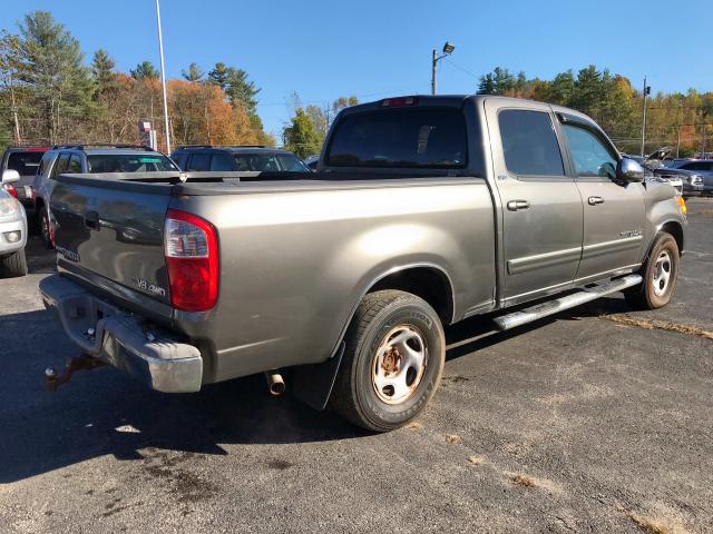 5TBDT44104S447183 - 2004 TOYOTA TUNDRA DOU GRAY photo 4