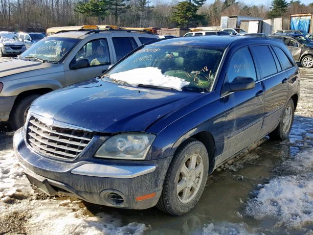 2C4GF68485R660713 - 2005 CHRYSLER PACIFICA T BLUE photo 2