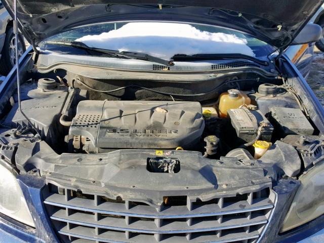 2C4GF68485R660713 - 2005 CHRYSLER PACIFICA T BLUE photo 7