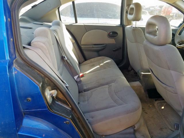 1G8AZ52F93Z133472 - 2003 SATURN ION LEVEL BLUE photo 6