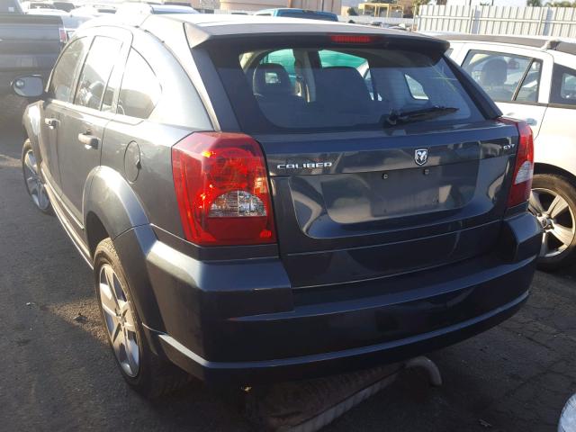 1B3HB48B87D527895 - 2007 DODGE CALIBER SX BLACK photo 3