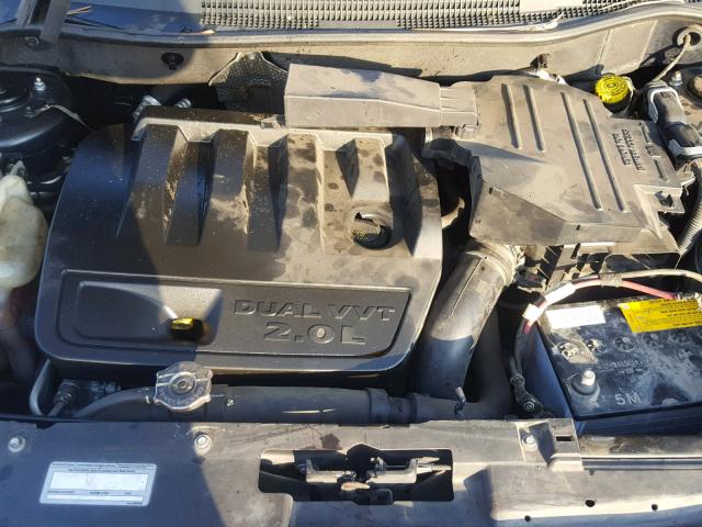 1B3HB48B87D527895 - 2007 DODGE CALIBER SX BLACK photo 7