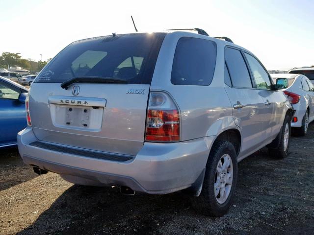 2HNYD18874H534809 - 2004 ACURA MDX TOURIN SILVER photo 4