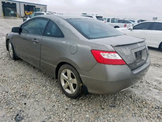 2HGFG11857H530133 - 2007 HONDA CIVIC EX BEIGE photo 3