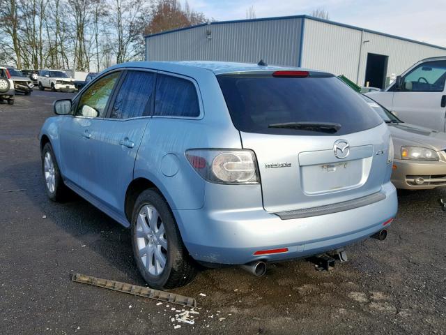 JM3ER29L070150468 - 2007 MAZDA CX-7 BLUE photo 3