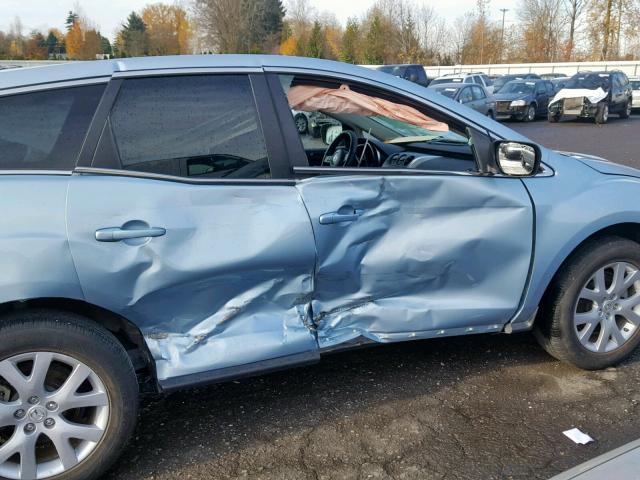 JM3ER29L070150468 - 2007 MAZDA CX-7 BLUE photo 9