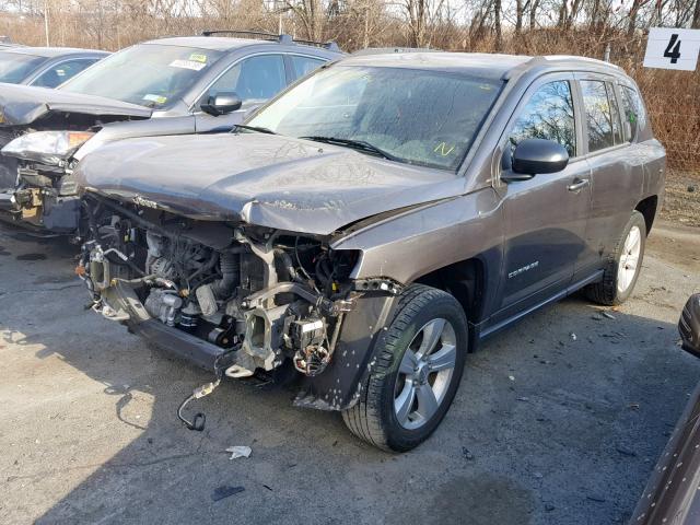 1C4NJDBB2ED729268 - 2014 JEEP COMPASS SP 灰色 照片 2