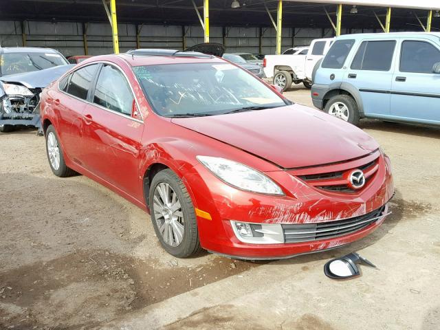 1YVHZ8CB4A5M07936 - 2010 MAZDA 6 S RED photo 1