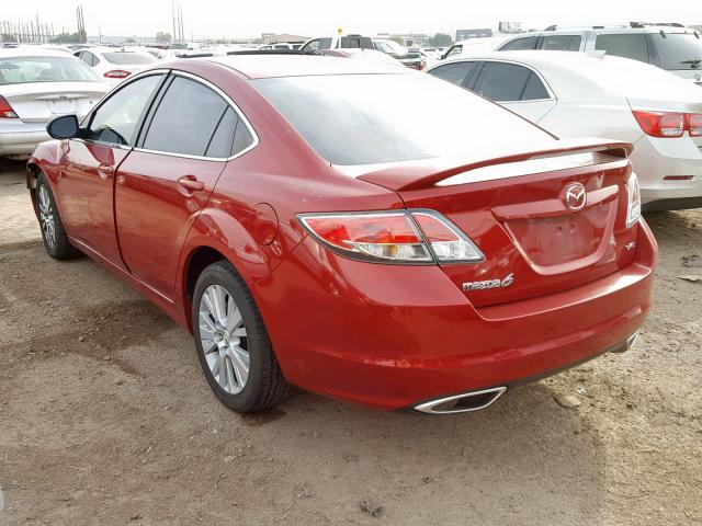 1YVHZ8CB4A5M07936 - 2010 MAZDA 6 S RED photo 3