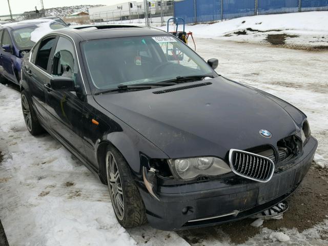 WBAEV53412KM02262 - 2002 BMW 330 I BLACK photo 1