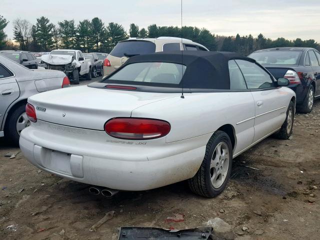 3C3EL55H9YT316167 - 2000 CHRYSLER SEBRING JX WHITE photo 4