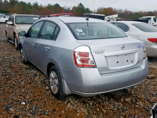 3N1AB61E09L616067 - 2009 NISSAN SENTRA 2.0 SILVER photo 3