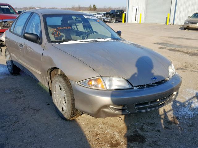 1G1JF524717202609 - 2001 CHEVROLET CAVALIER L TAN photo 1