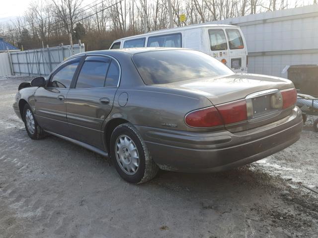 1G4HP54K22U299859 - 2002 BUICK LESABRE CU BROWN photo 3