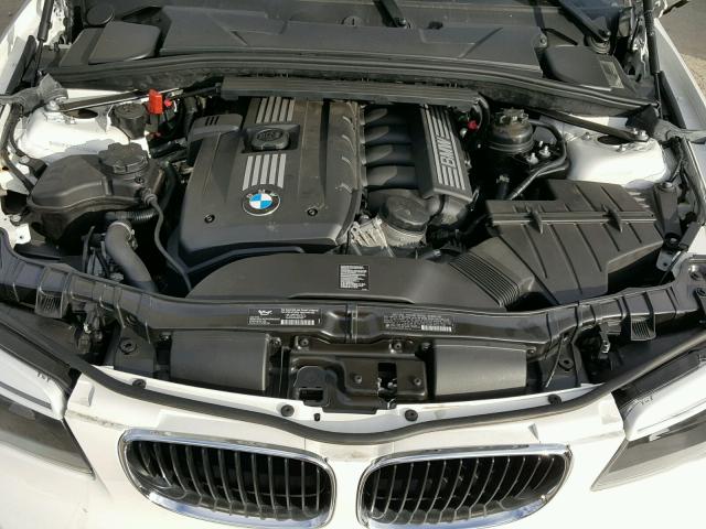 WBAUP9C54DVS94582 - 2013 BMW 128 I WHITE photo 7