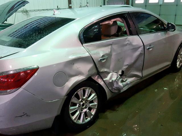 1G4GB5ER5CF330355 - 2012 BUICK LACROSSE C SILVER photo 9