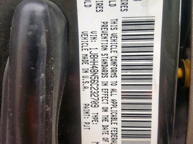 1J8HH48N56C232709 - 2006 JEEP COMMANDER 绿色 照片 10