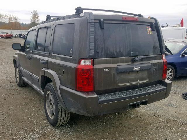 1J8HH48N56C232709 - 2006 JEEP COMMANDER 绿色 照片 3