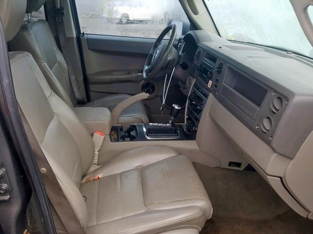 1J8HH48N56C232709 - 2006 JEEP COMMANDER 绿色 照片 5