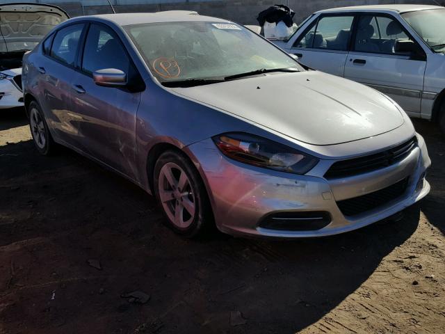 1C3CDFBB0FD251724 - 2015 DODGE DART SXT SILVER photo 1