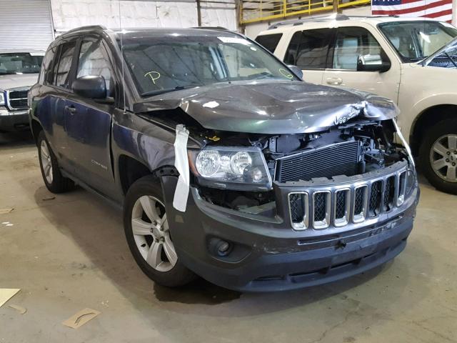 1C4NJDBB2ED879932 - 2014 JEEP COMPASS SP GRAY photo 1