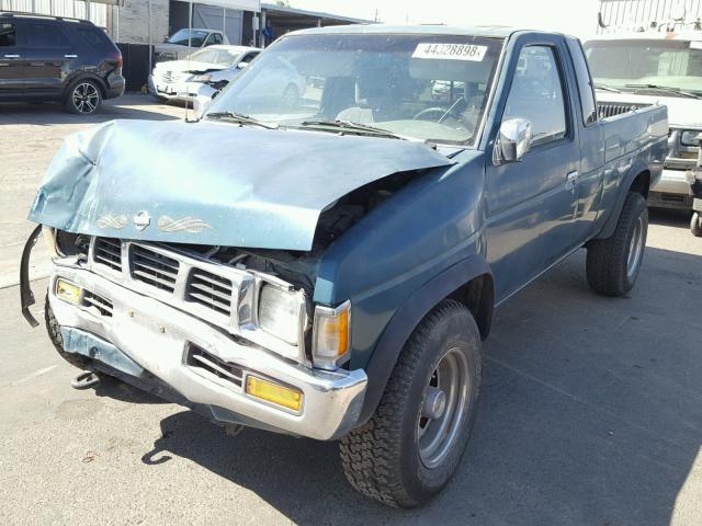 1N6SD16Y0TC311394 - 1996 NISSAN TRUCK KING GREEN photo 2